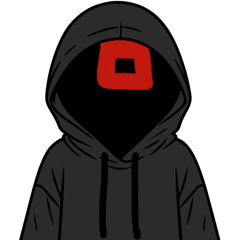 faceless girl in hoodie