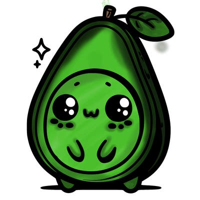 cute avocado