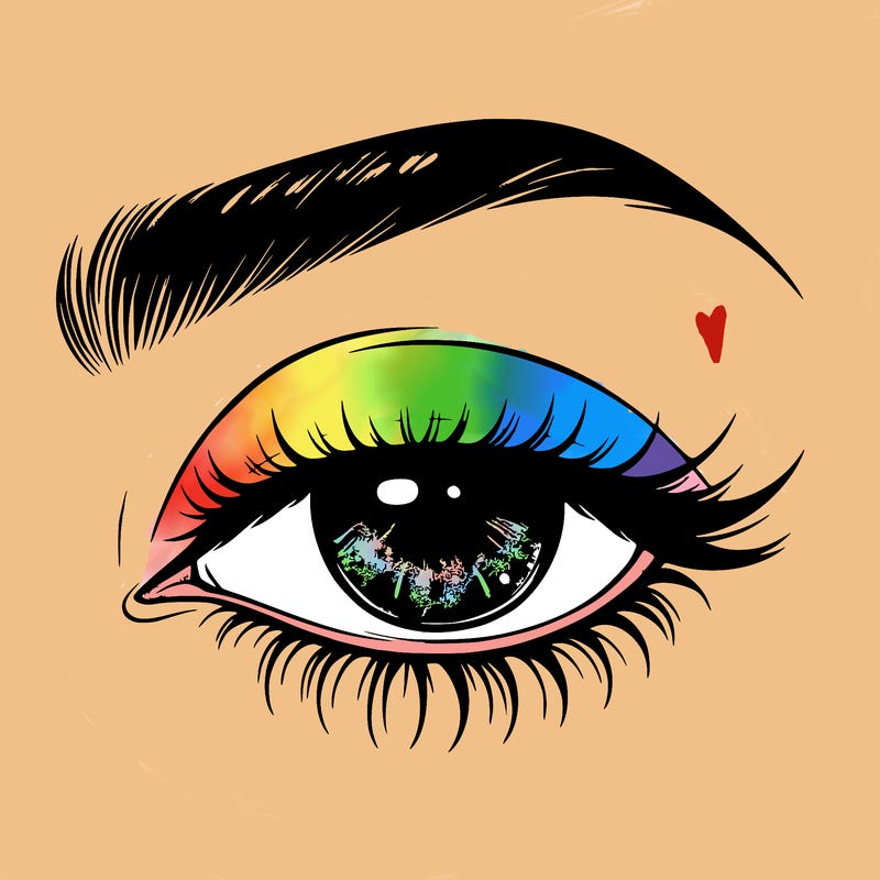 eye closed realistic