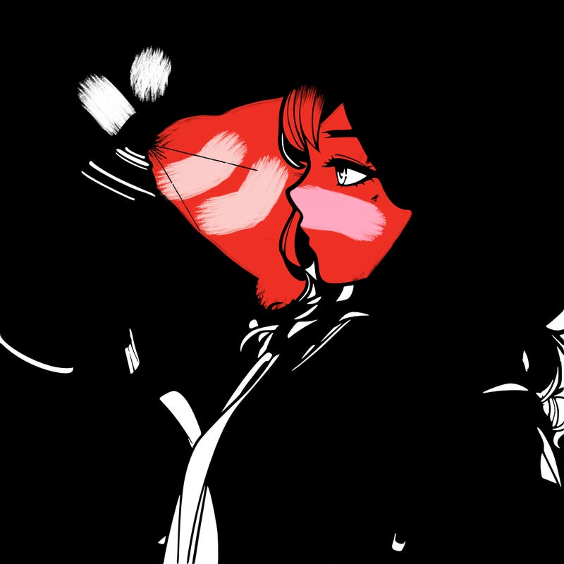 a realistic girl spray, painting