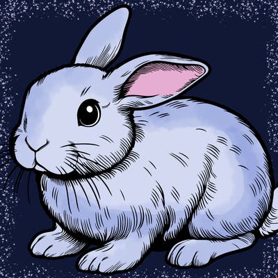 realistic bunny