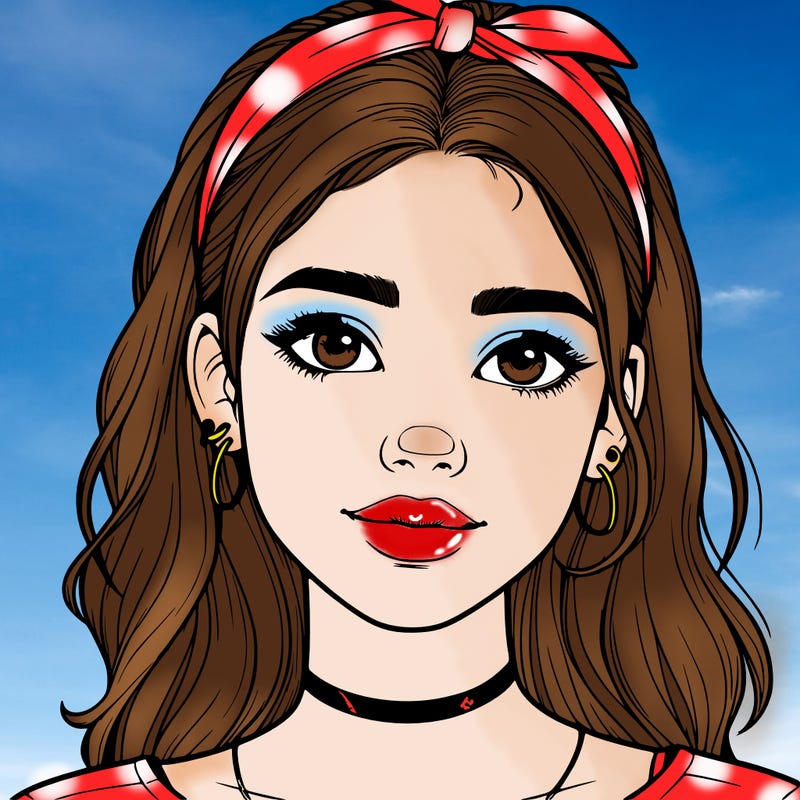 realistic teenage girl