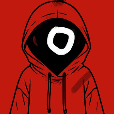 faceless girl in hoodie