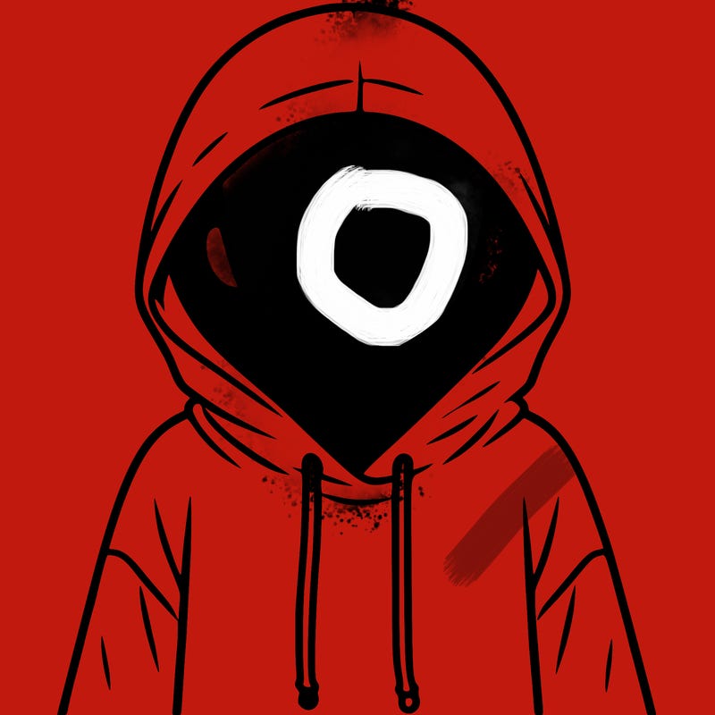 faceless girl in hoodie