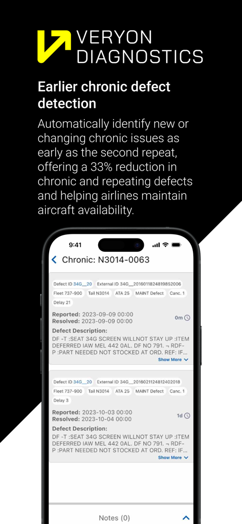 Veryon Diagnostics | Guided Aircraft Troubleshooting & Uptime