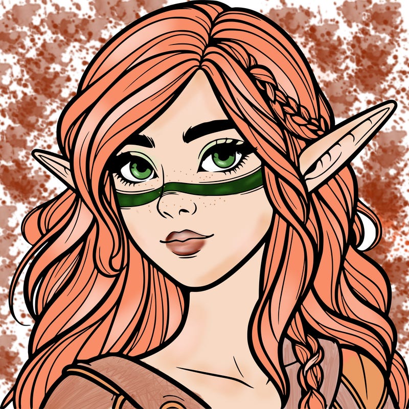 realistic elf girl