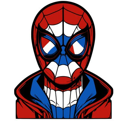 realistic, no mask spider-man