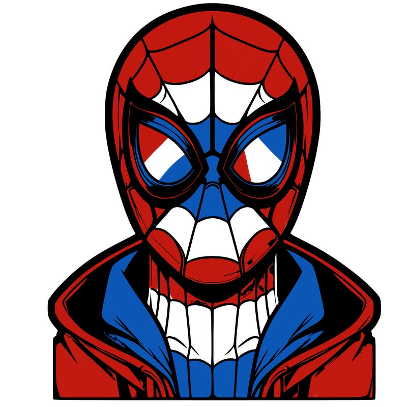 realistic, no mask spider-man