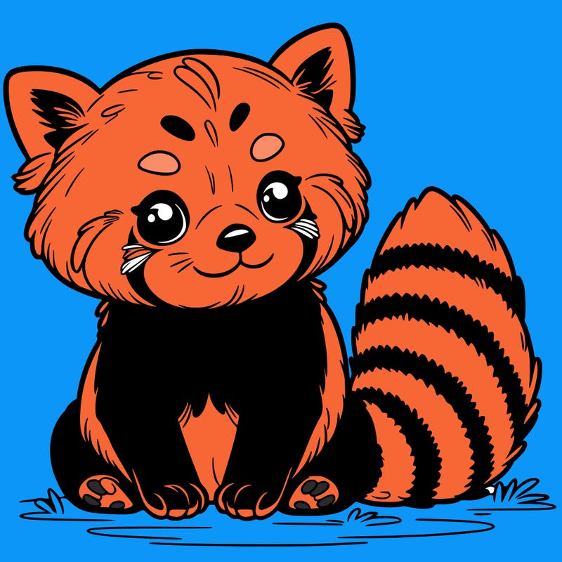 red panda