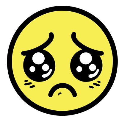 sad emoji