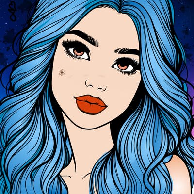 beautiful realistic girl