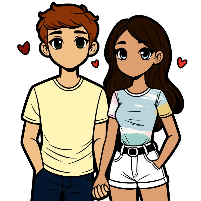 boyfriend and girlfriend