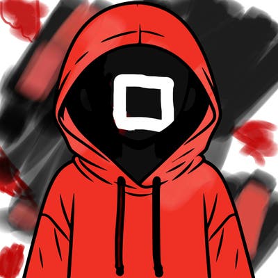 faceless girl in hoodie