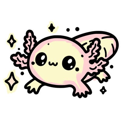 cute axolotl