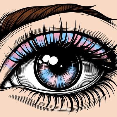 realistic eye