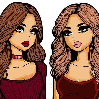 realistic girls