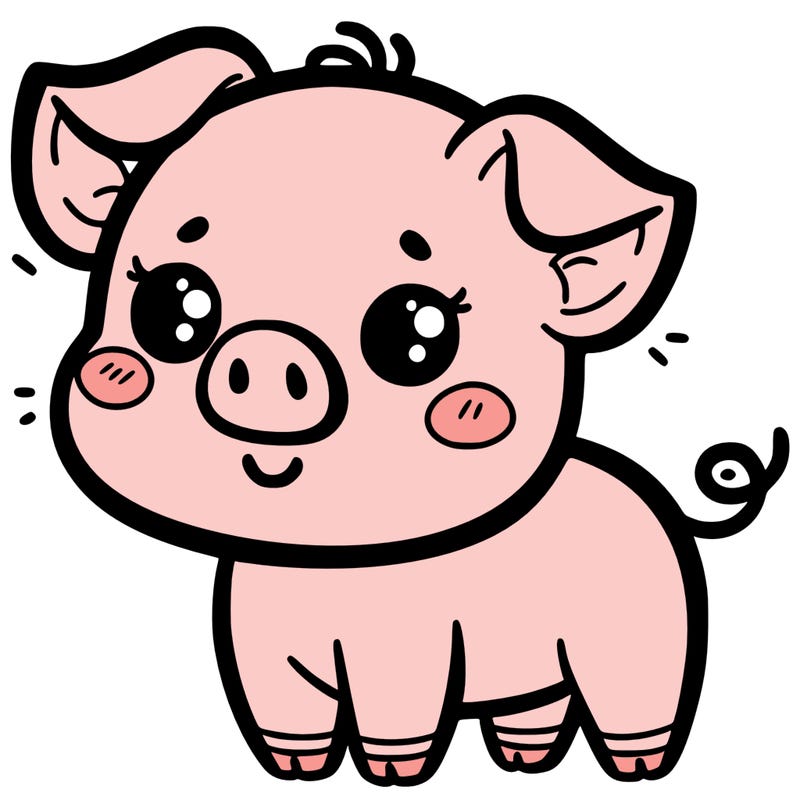 little baby pig