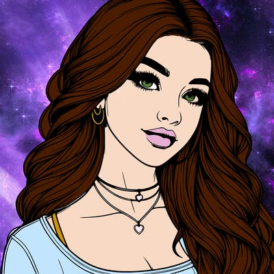 detailed realistic girl