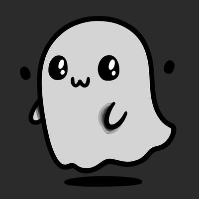 cute little halloween ghost