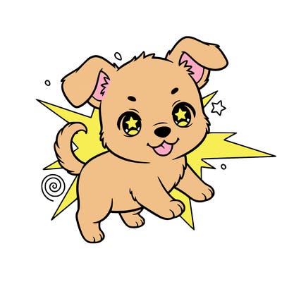 anime puppy