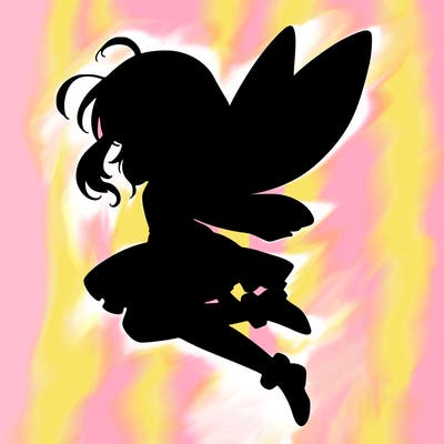 manga fairy flying