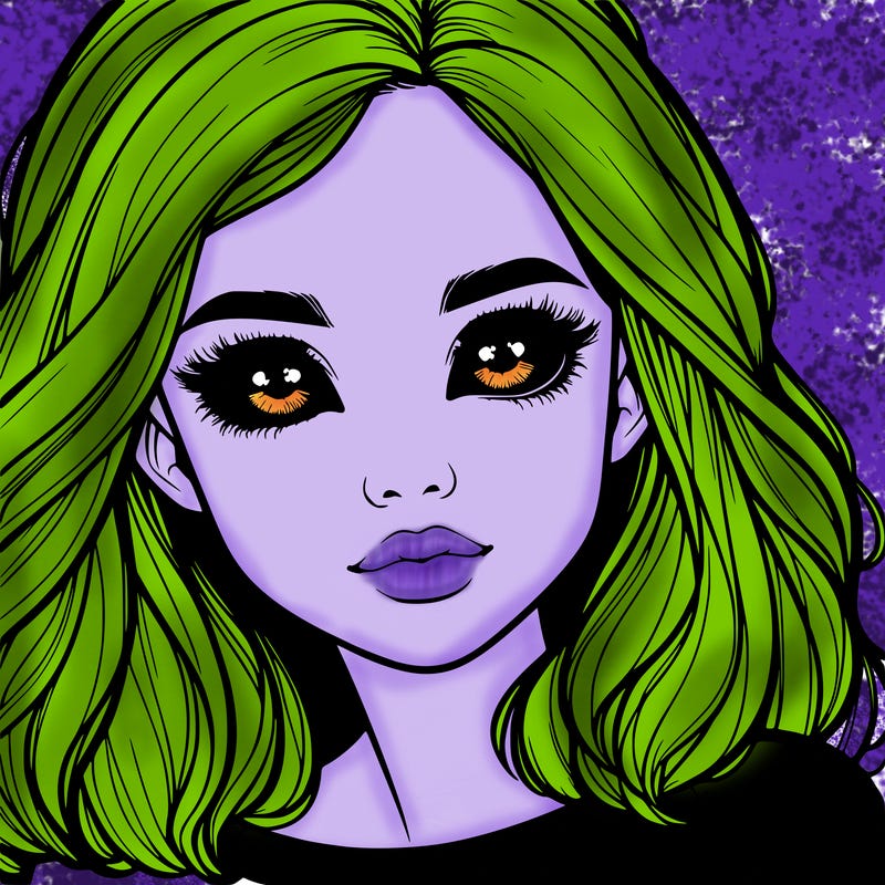 realistic girl whith cute eyes