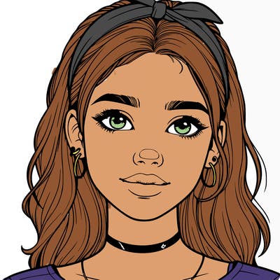 realistic teenage girl