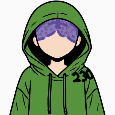 faceless girl in hoodie