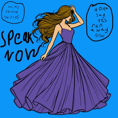 realistic woman with dress flowing in the wind