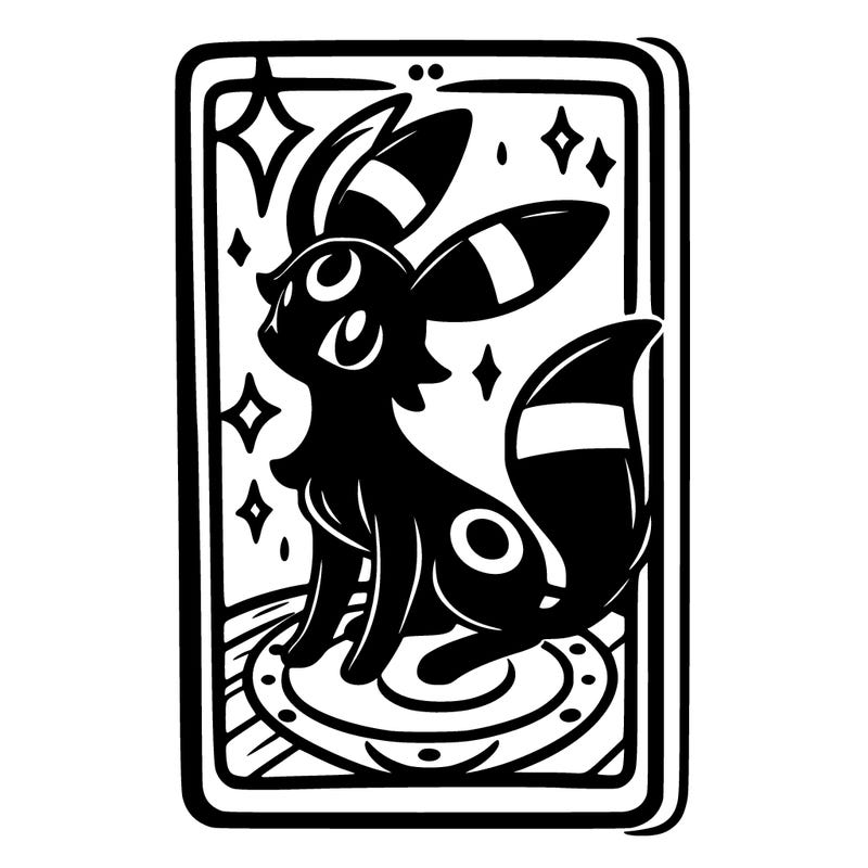 umbreon tarot card