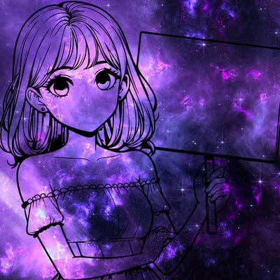 realistic pretty girl holding blank sign