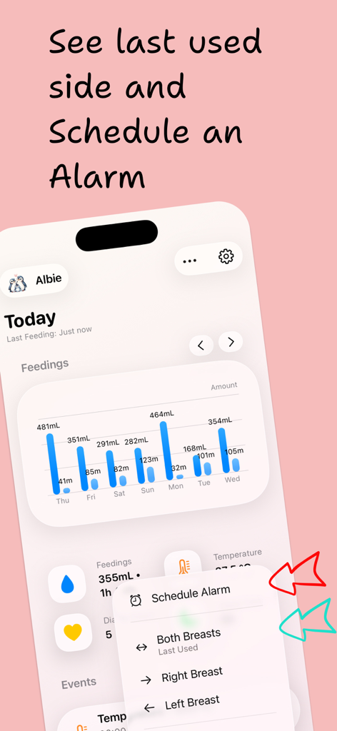 Baby Tracker: Albie - Medical App | MWM