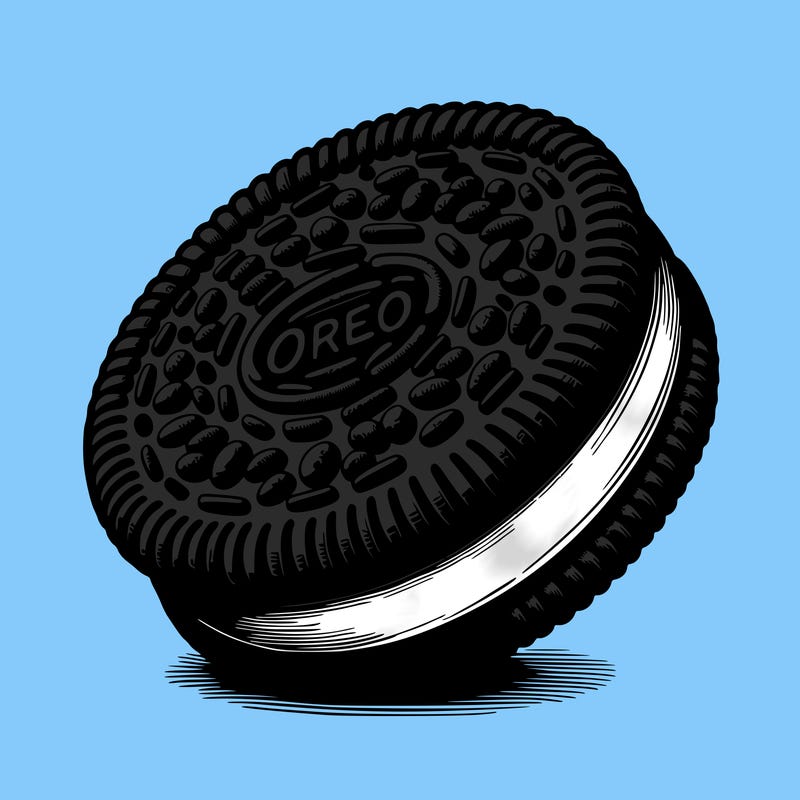 realistic oreo