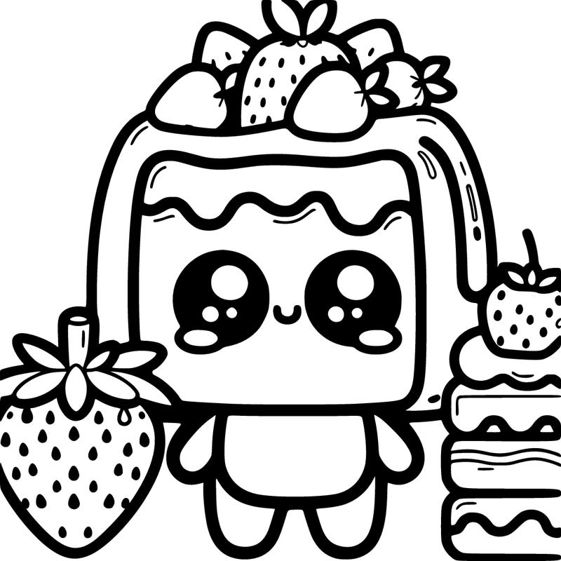 strawberry shortcake cartoon charicter