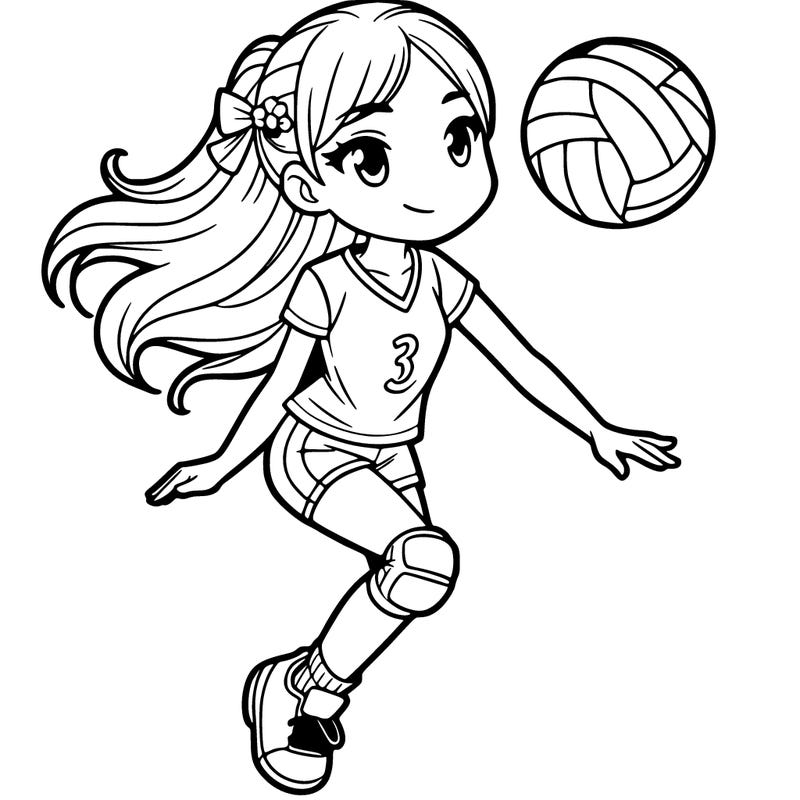 volleyball girl