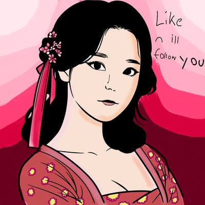 korean woman realistic