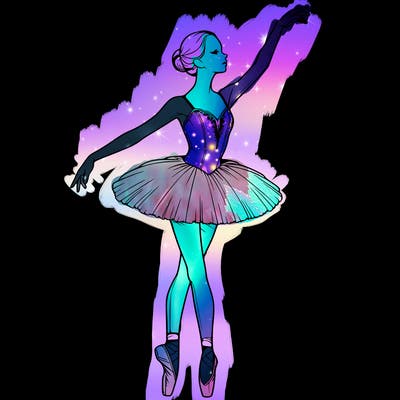 realistic ballerina