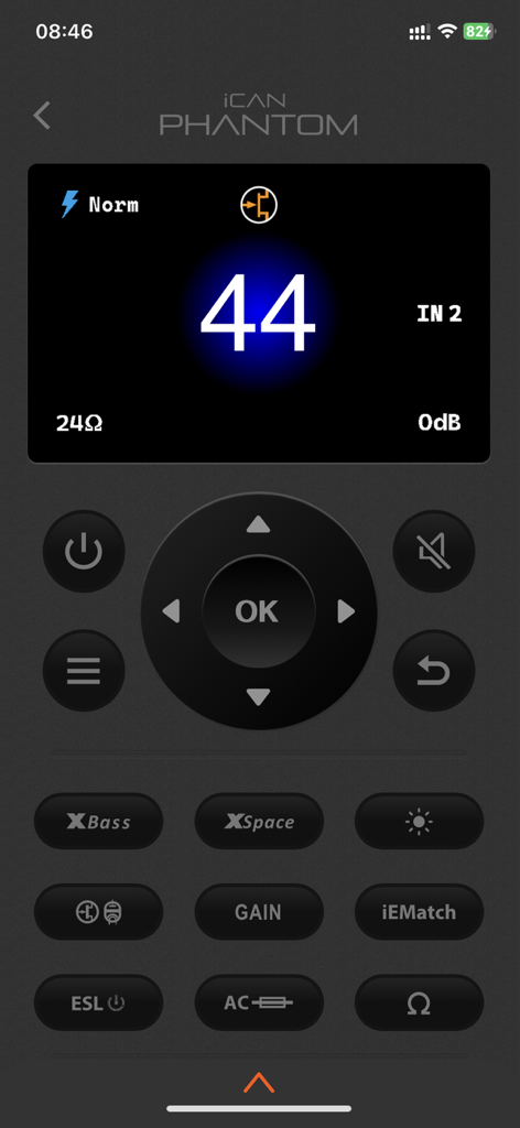 iFi Nexis - iFi NexisアプリのiCAN PHANTOMヘッドホンアンプ用リモートコントロールインターフェース