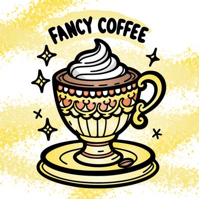 fancy coffee