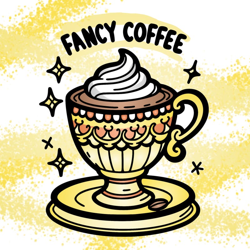fancy coffee