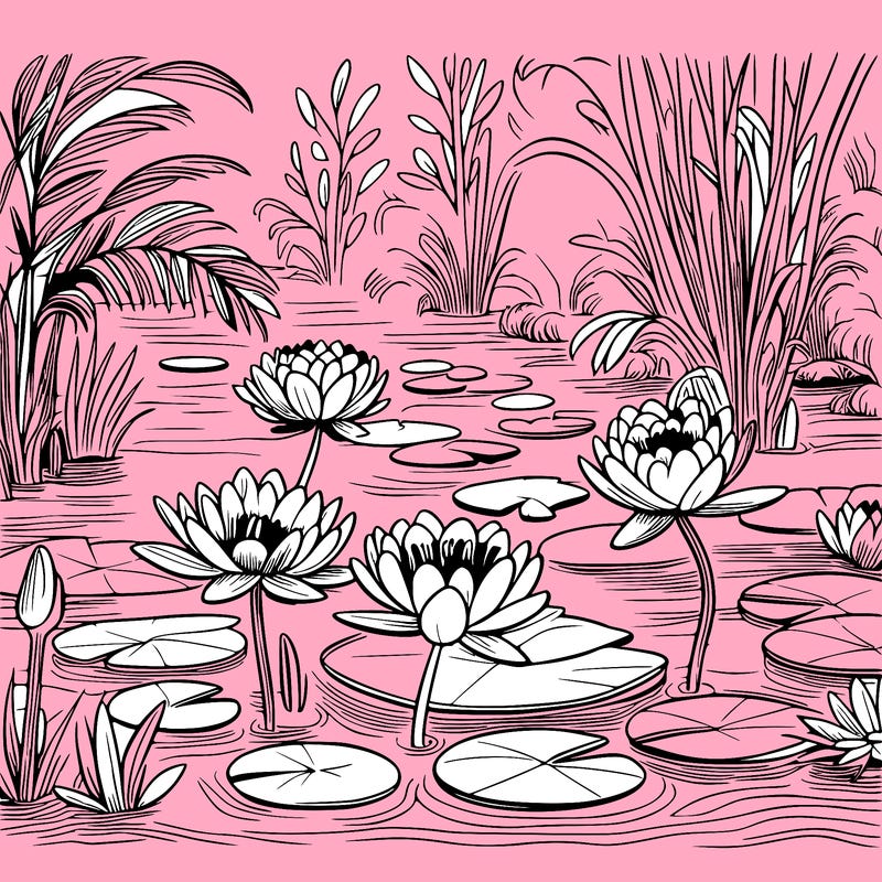 monet's water lilies