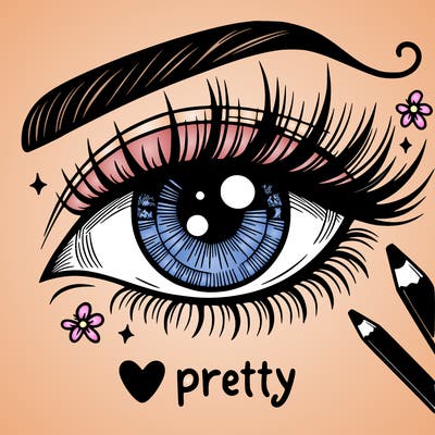 pretty eye
