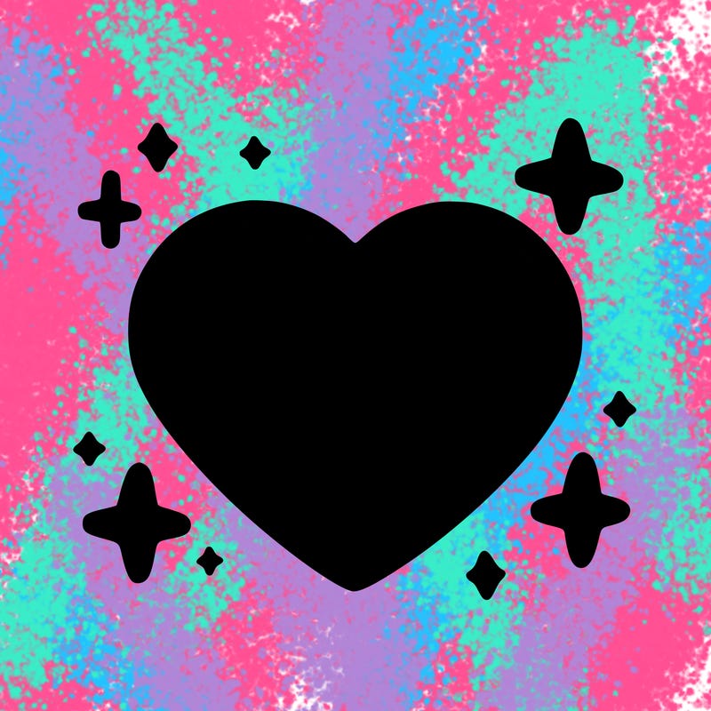 a simple plain heart