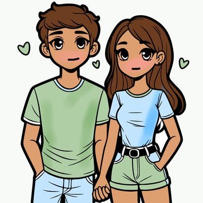 boyfriend and girlfriend