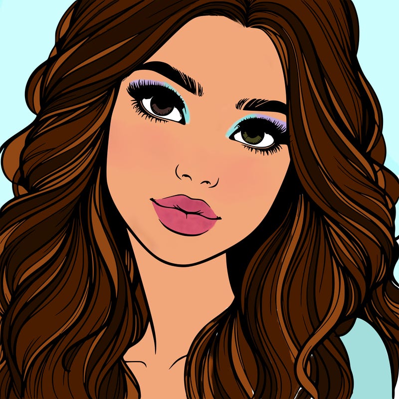 beautiful realistic girl