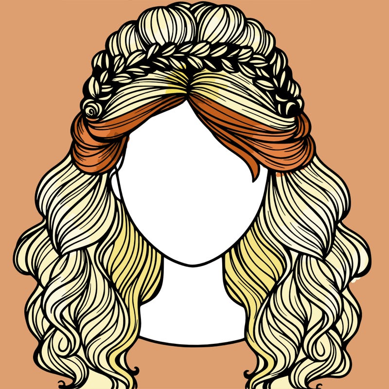 beautiful hairstyle
