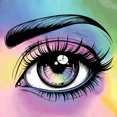 realistic eye