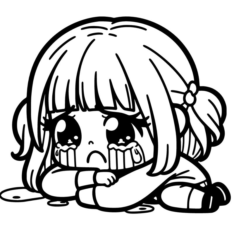 crying girl