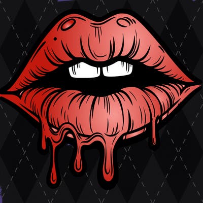 lips that look realistic and drip