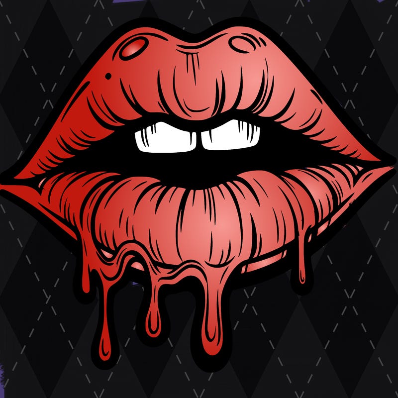 lips that look realistic and drip